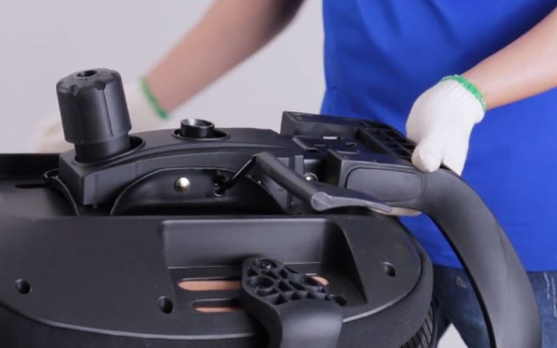 Bước 4: Nối tựa lưng với đệm ghế