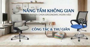 So sánh ghế công thái học và ghế văn phòng loại nào tốt hơn