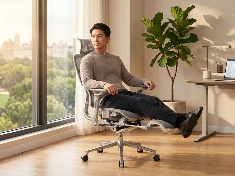 Tạo sự thoải mái khi ngồi làm việc